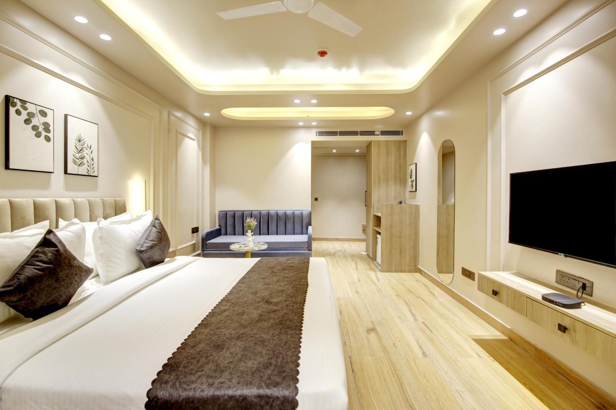 Saltstayz Premier - Near Golf Course Road & Sector 57 Gurgaon Exterior photo